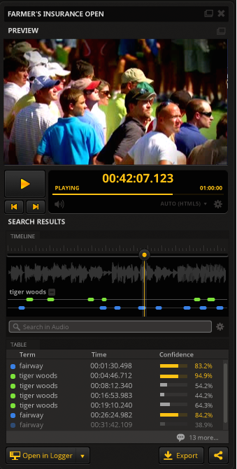 Dialogue Search Video Player